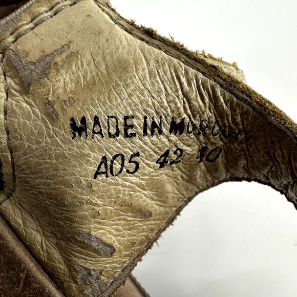 Dansko Lolita Sandal Leather Slingback Strappy Rocker Block Heel Yellow 10 - Picture 6 of 8